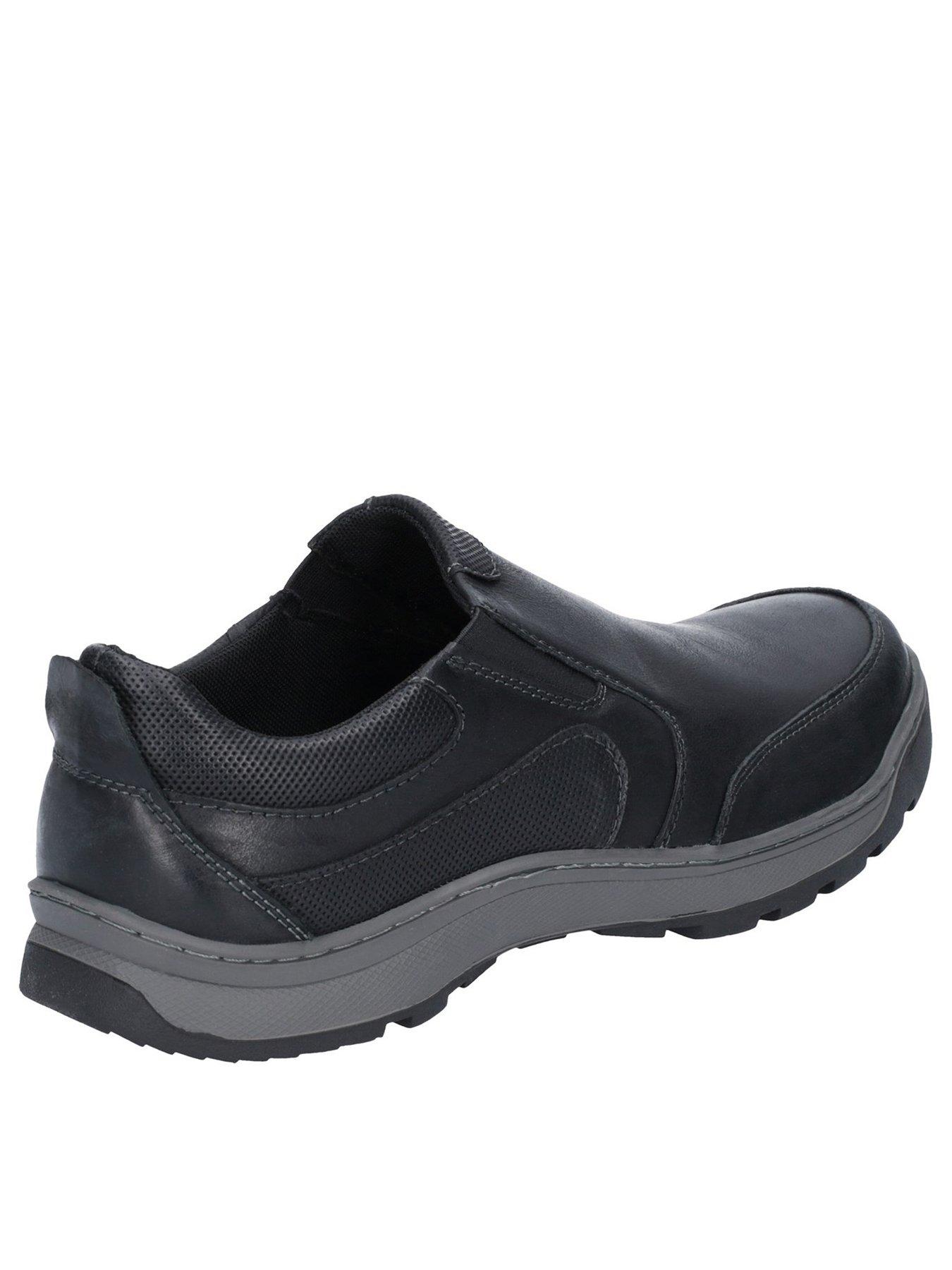 Image 2 of 4 of Hush Puppies Jasper Casual Slip On Shoes - Black