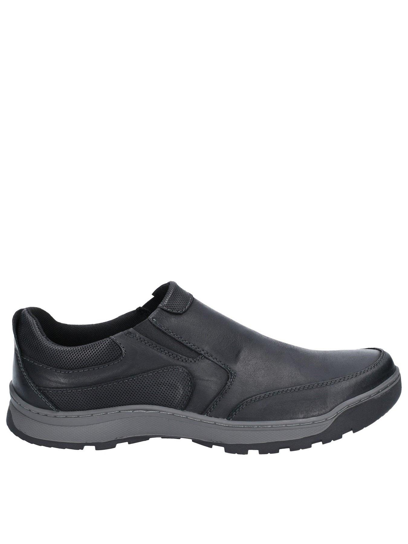 Image 3 of 4 of Hush Puppies Jasper Casual Slip On Shoes - Black