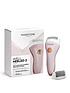 magnitone-london-well-heeled-2-express-pedi-system-pink-with-micro-crystal-roller-and-extra-buff-roller-headfront