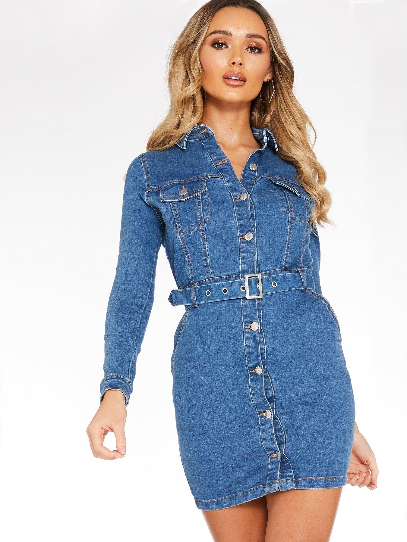 littlewoods denim dress