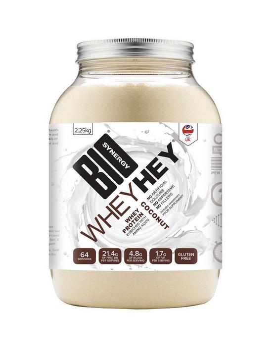 front image of bio-synergy-whey-hey-coconut-2250-grams
