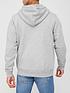  image of converse-embroidered-star-chevron-full-zip-hoodie-grey-marl