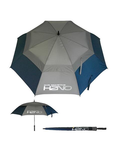 sun-mountain-h2no-dual-canopy-windproof-large-golf-umbrella-68-172cm-auto-opening-fibreglass-frame-uv-protection-navygrey