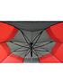  image of sun-mountain-h2no-dual-canopy-windproof-large-golf-umbrella-68-172cm-auto-opening-fibreglass-frame-uv-protection-redgrey