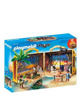 PLAYMOBIL Playmobil Playmobil Pirates Take Along Pirate Island Picture