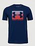  image of under-armour-sportstyle-boxed-logo-t-shirt-navy