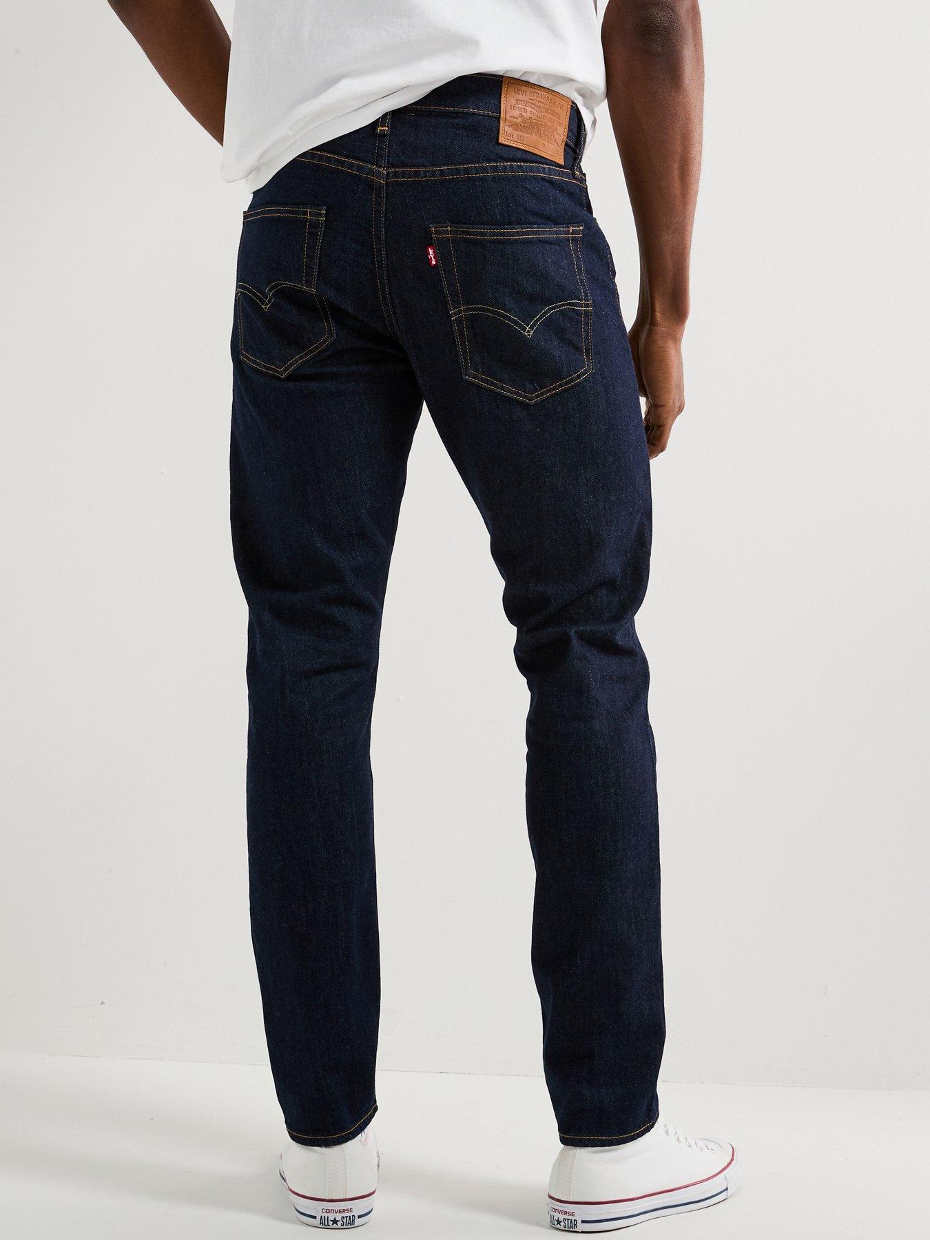 Image 2 of 6 of Levi's 512 Slim Taper Fit Jeans - Dark Blue
