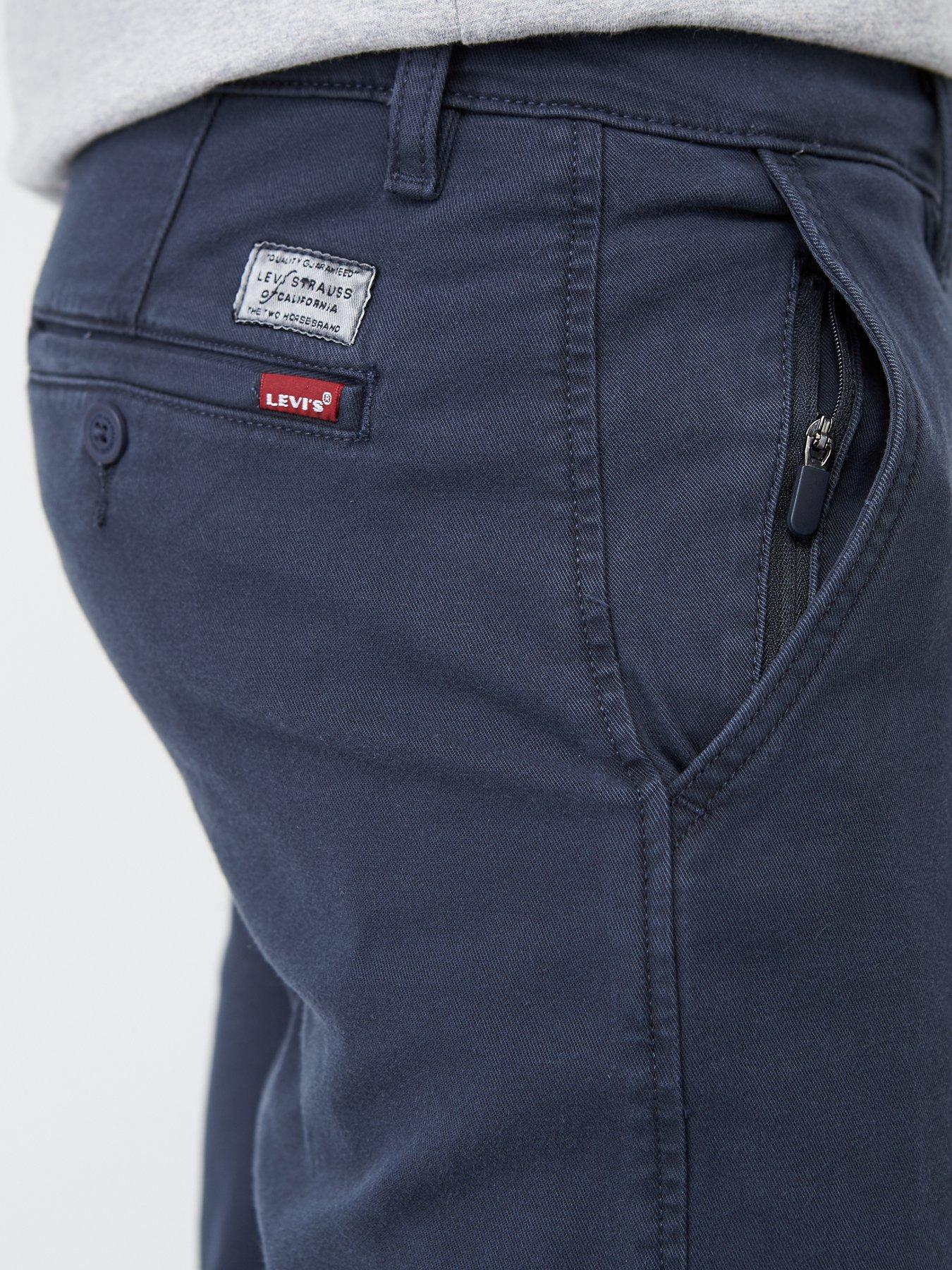 Image 4 of 4 of Levi's Slim Taper Fit Chinos - Baltic Navy