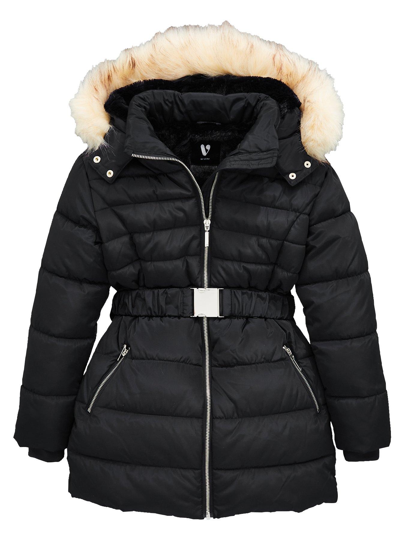 girls shower proof coat