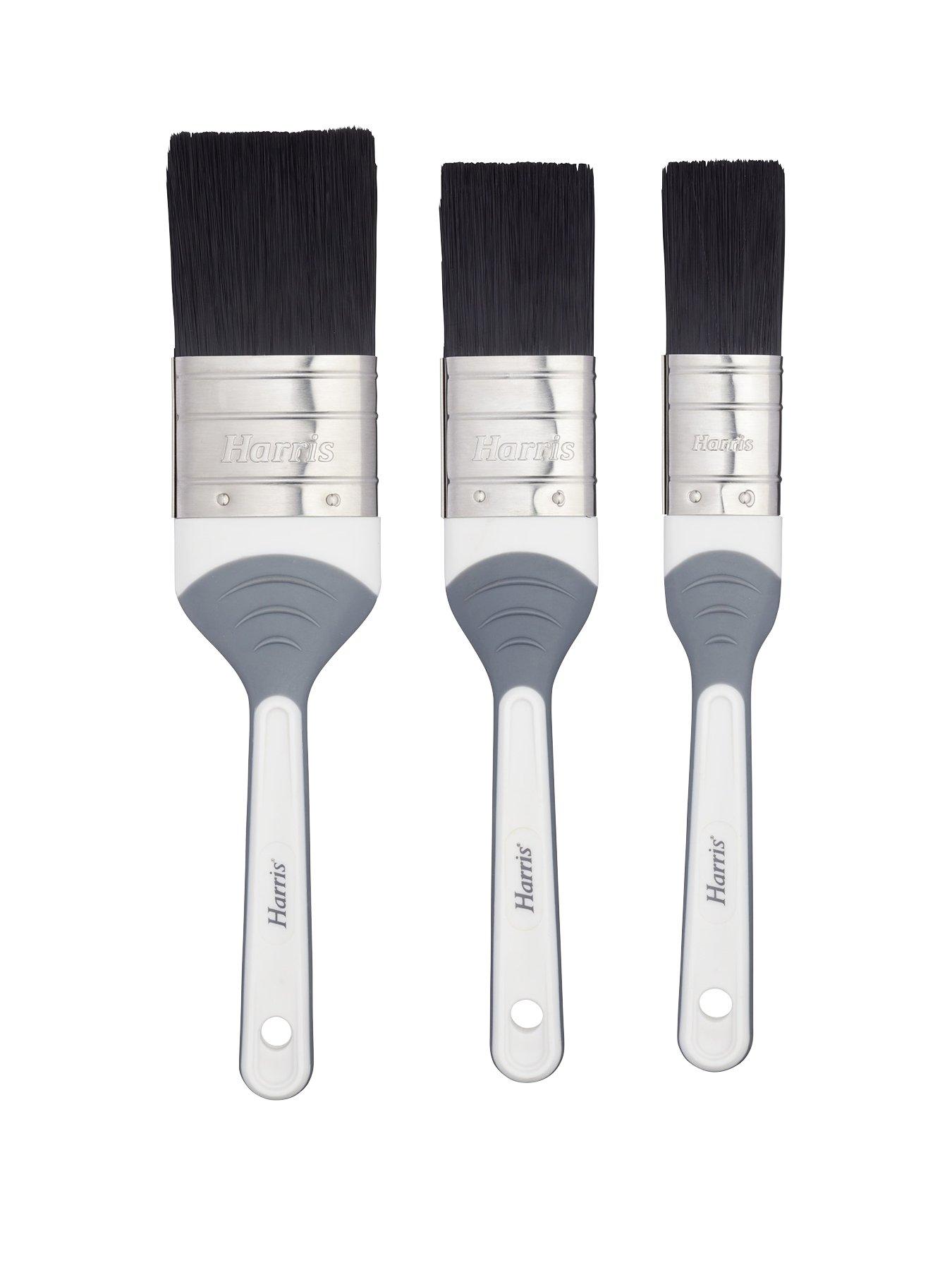 Image 1 of 4 of Harris Seriously Good Woodwork &amp; Gloss Paint Brushes 3 Pack