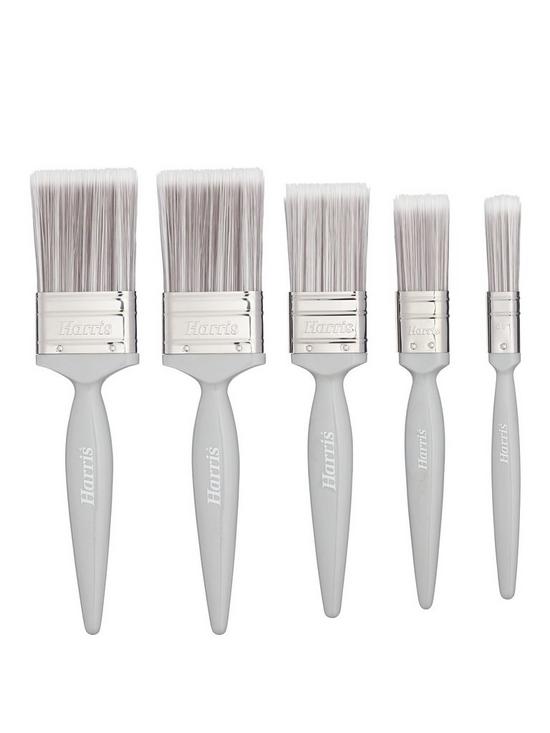 front image of harris-essentials-walls-amp-ceilings-paint-brushes-5-pack
