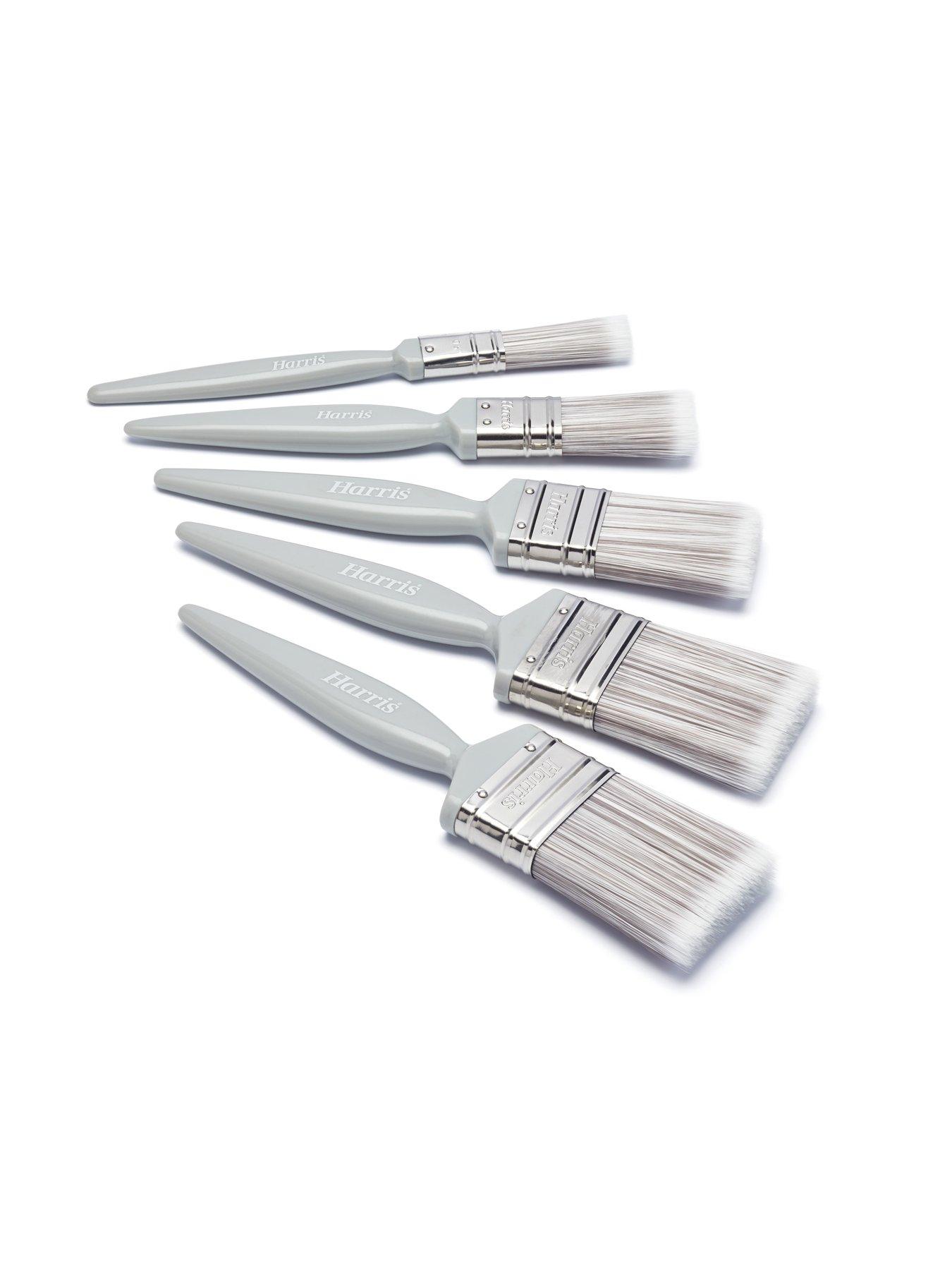 Image 3 of 3 of Harris Essentials Walls &amp; Ceilings Paint Brushes 5 Pack