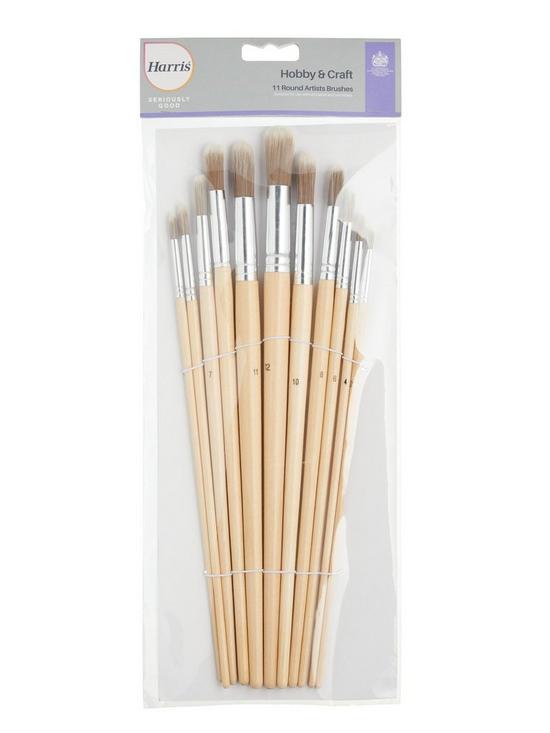 stillFront image of harris-seriously-good-artist-paint-brushes-11-pack