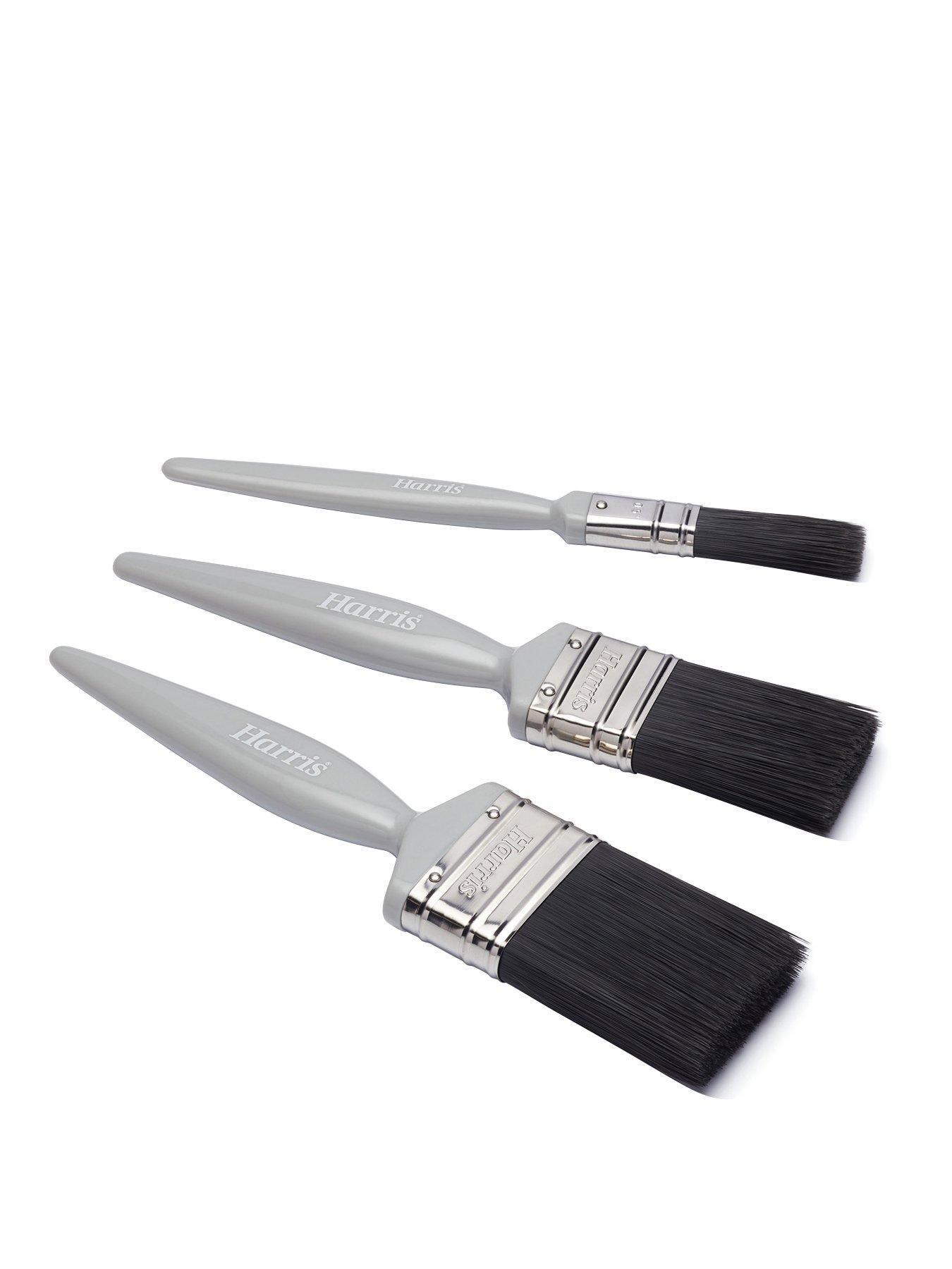 Image 1 of 2 of Harris Essentials Woodwork Gloss Paint Brushes 3 Pack