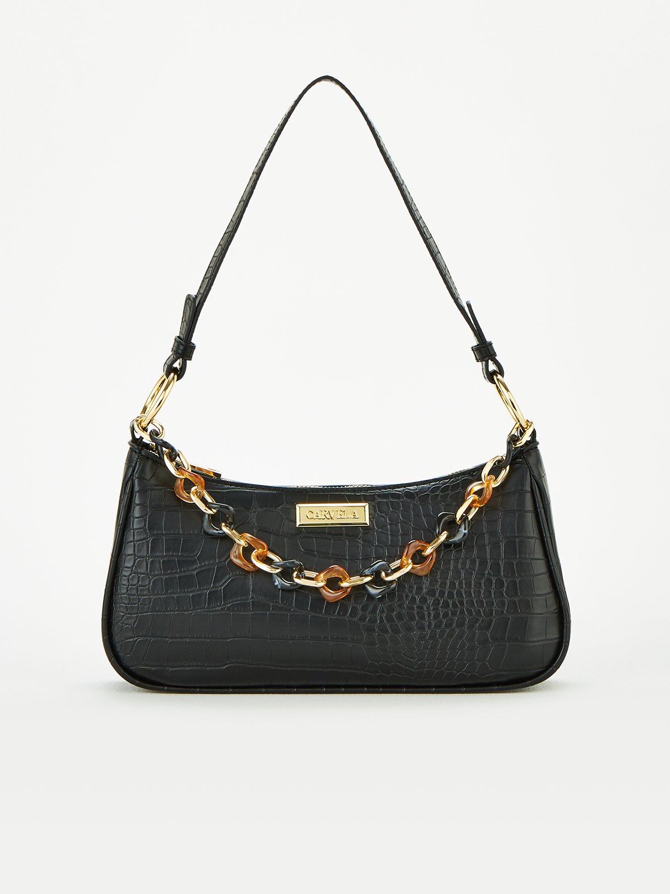 carvela purse black