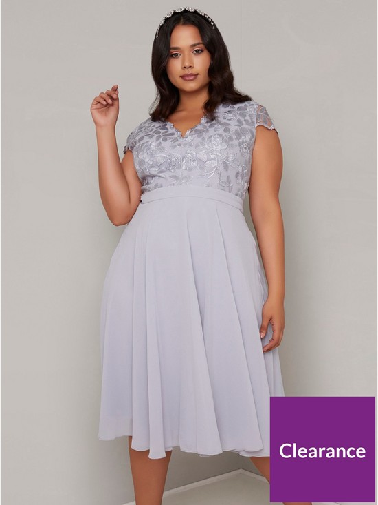 front image of chi-chi-london-curve-nada-lace-topnbspdress-bluenbsp