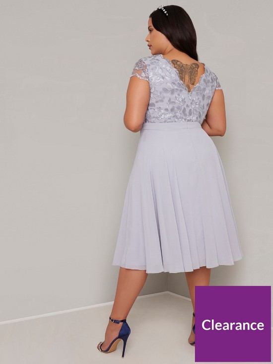 stillFront image of chi-chi-london-curve-nada-lace-topnbspdress-bluenbsp