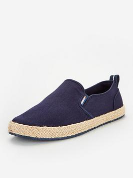 Superdry Superdry Hybrid Slip On Classic Espadrilles - Navy Picture