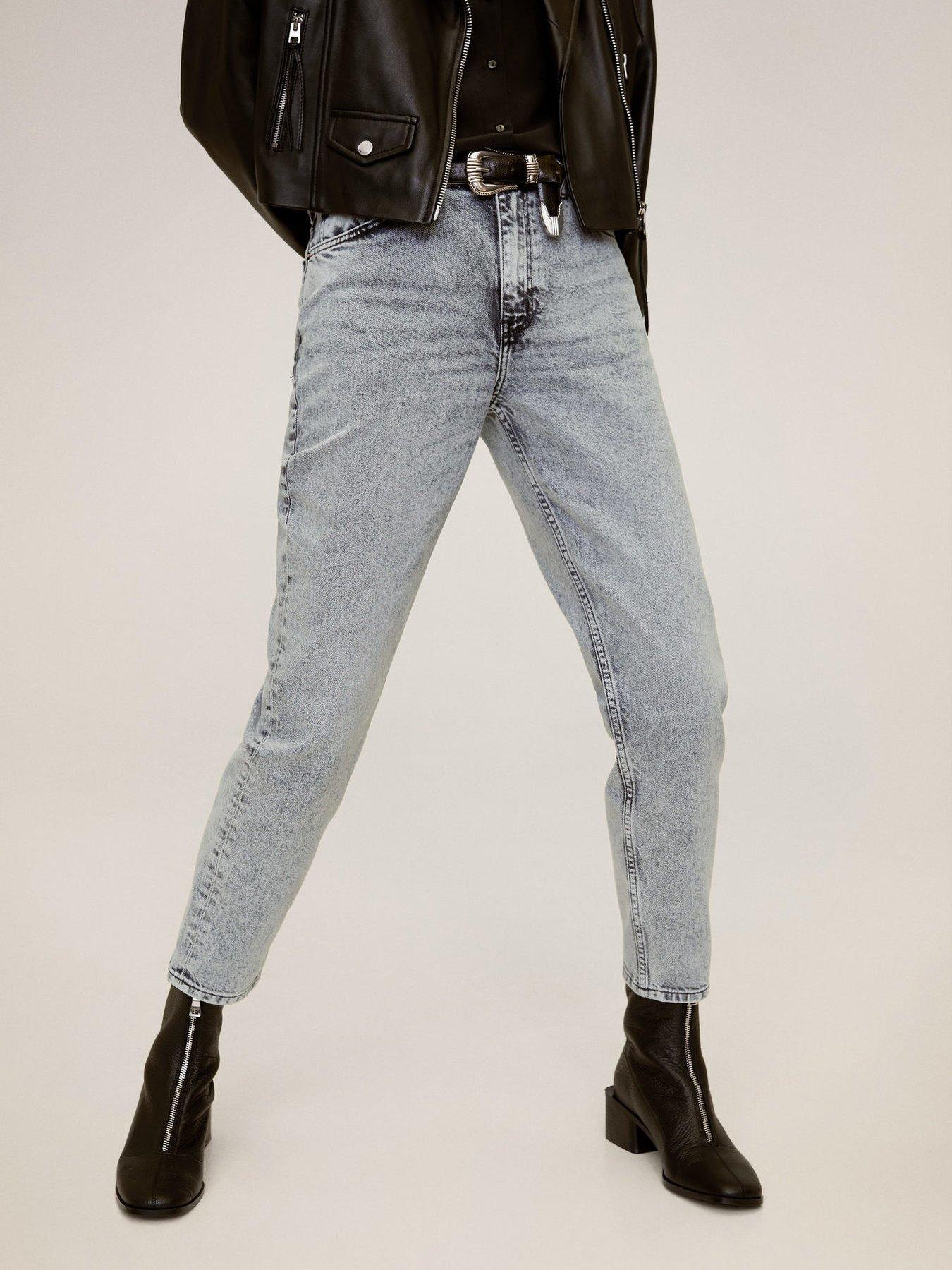 mango mum jeans