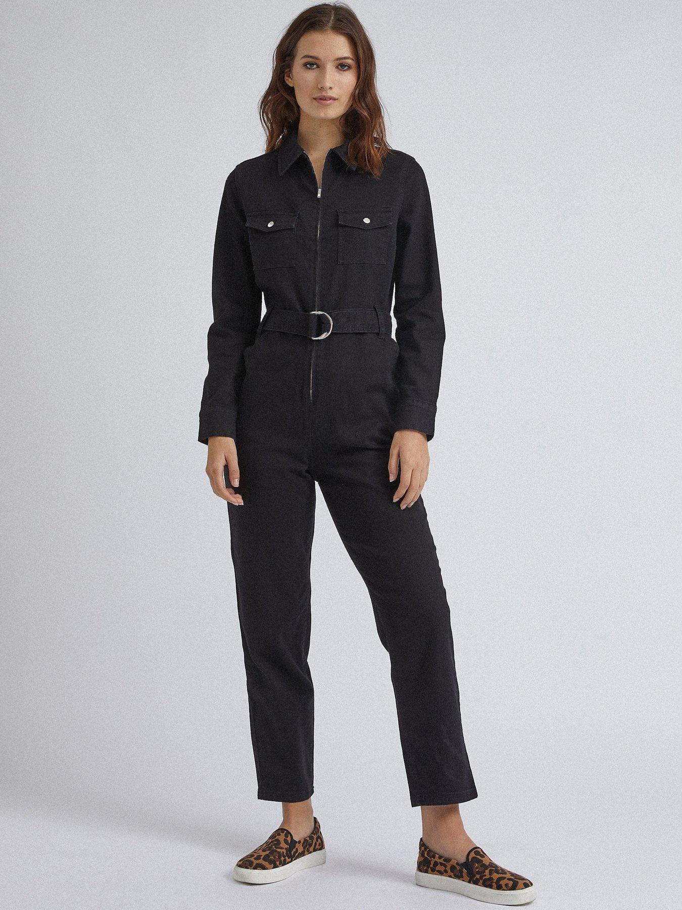 dorothy perkins denim boiler suit