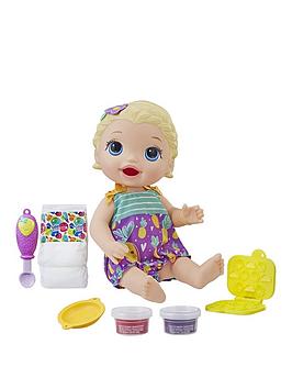 Baby Alive   Snackin Lily Blonde Hair