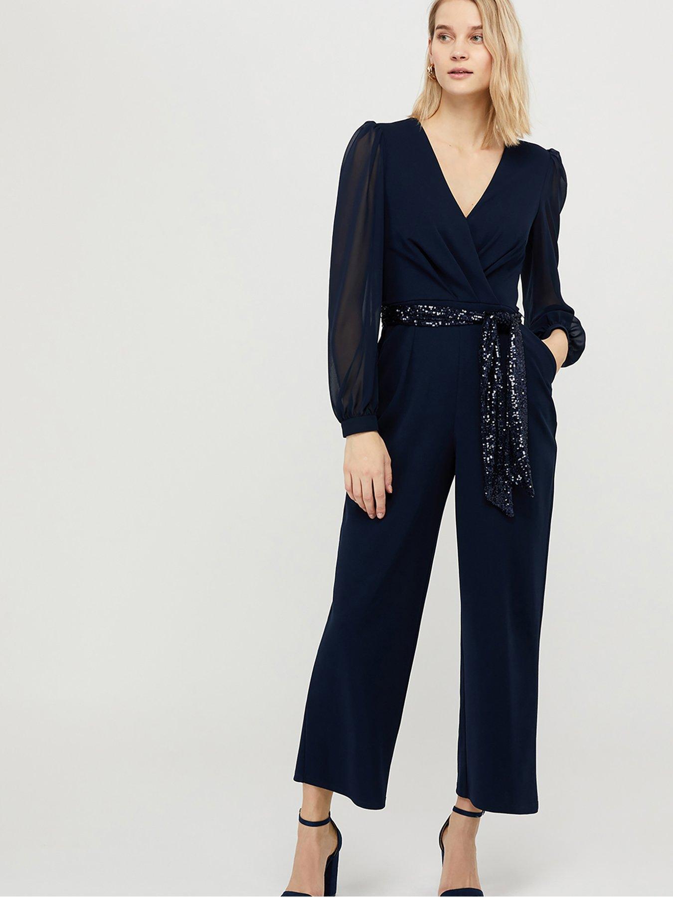 monsoon jumpsuit navy