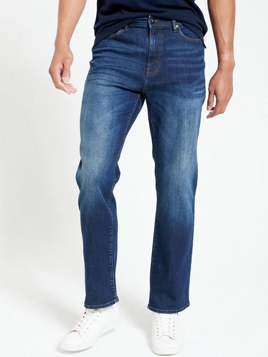 front image of everyday-loosenbspjean-with-stretch-dark-wash
