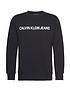  image of calvin-klein-jeans-institutional-logo-sweatshirt-black