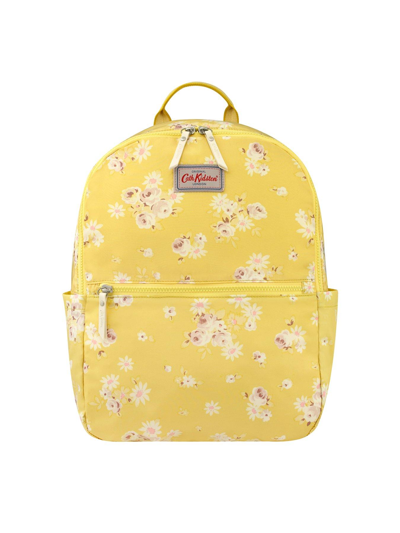 cath kidston yellow backpack