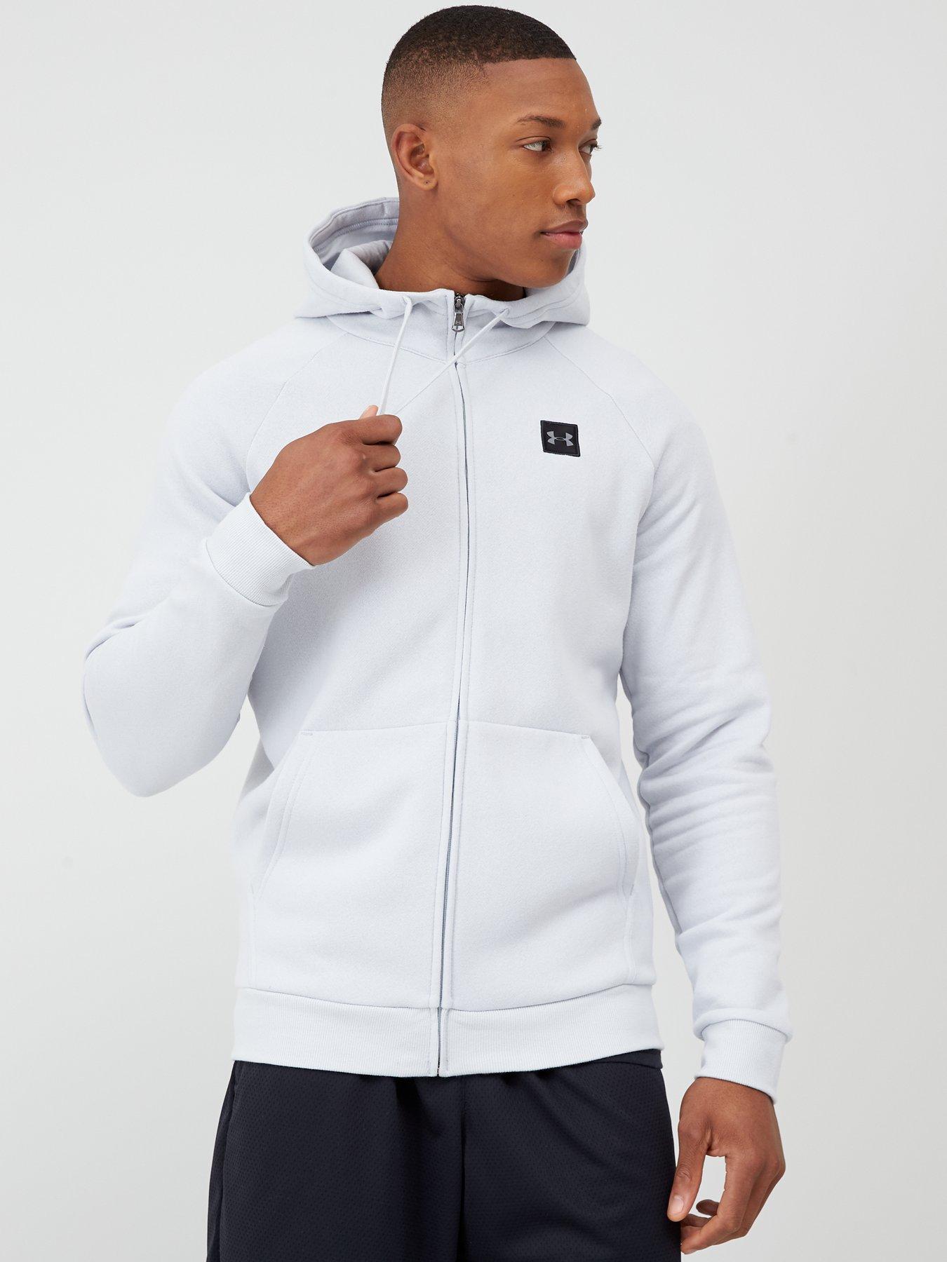 under armour men's rival fleece zip hoodie