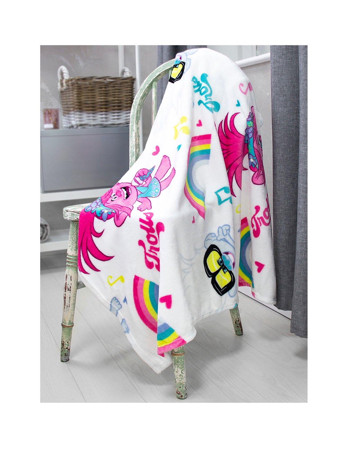 barbie fleece throw blanket