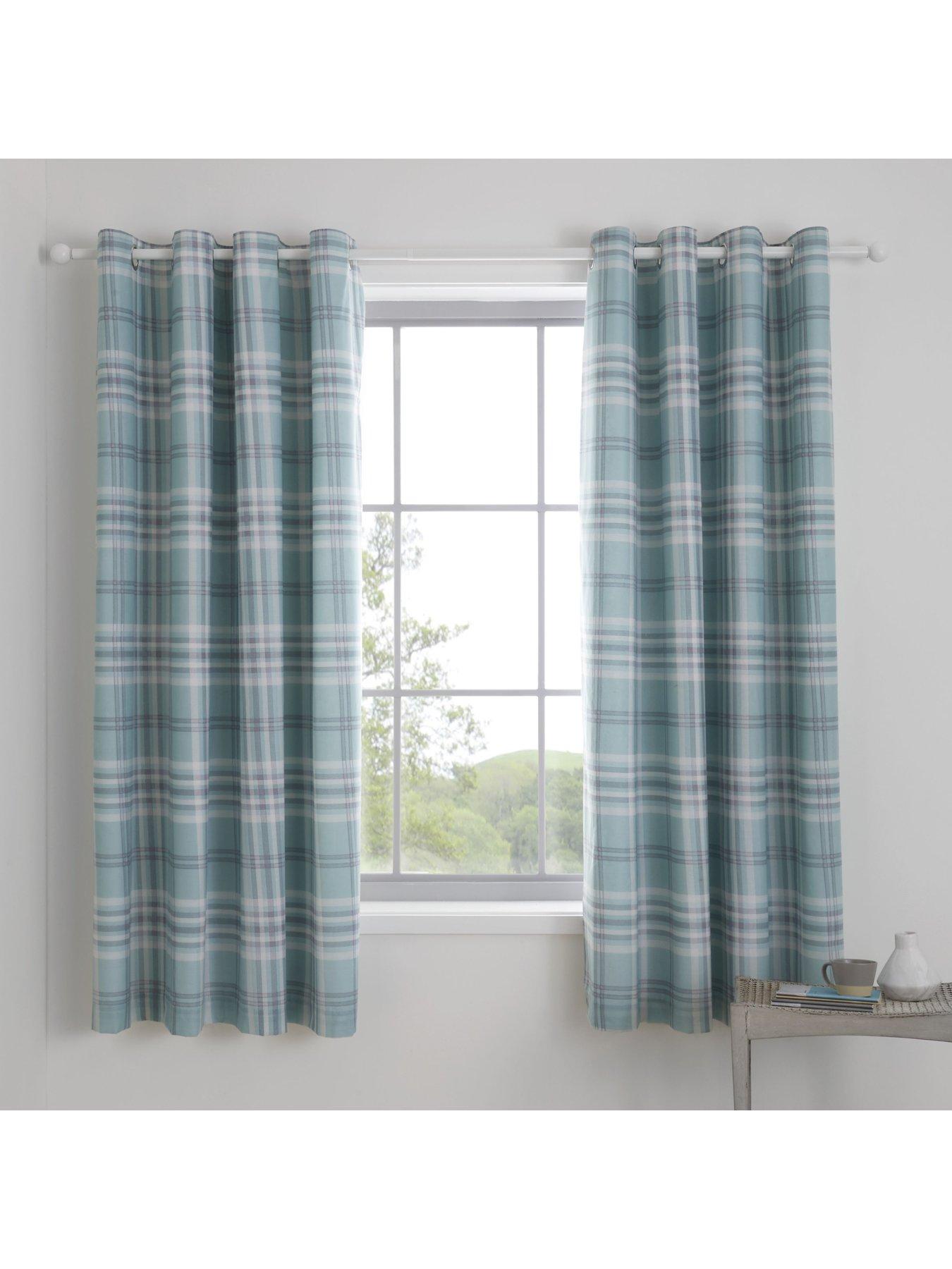 Catherine Lansfield Kelso Eyelet Curtains Littlewoods Com