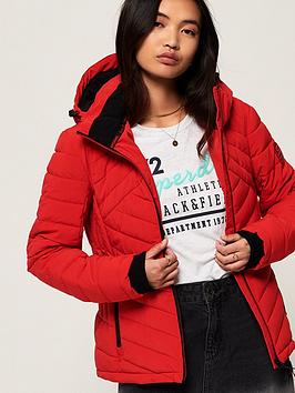 Superdry Superdry Kuji Stretch Jacket - Red Picture