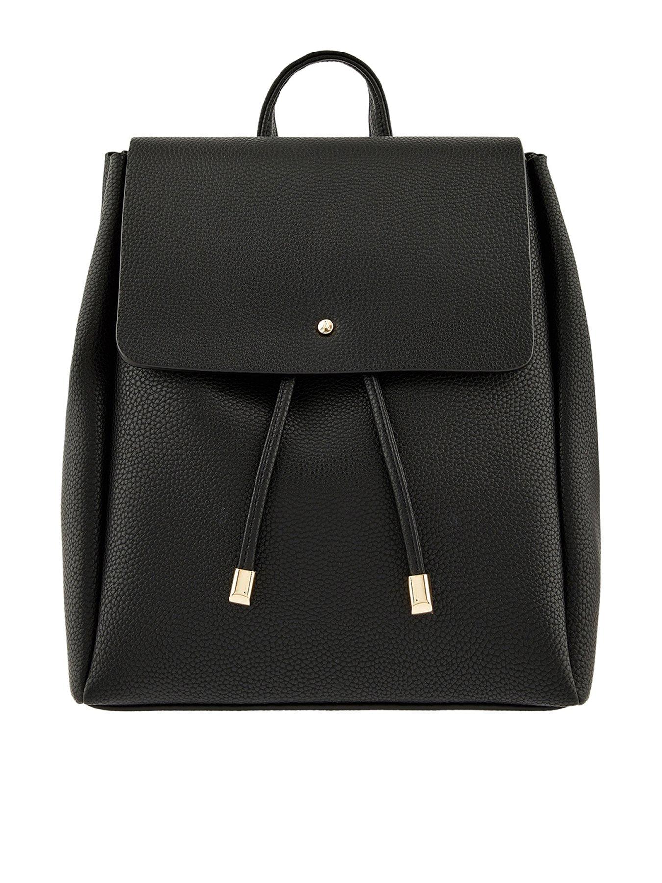 accessorize black backpack