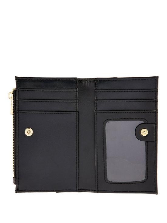 back image of accessorize-katy-slimline-wallet-black