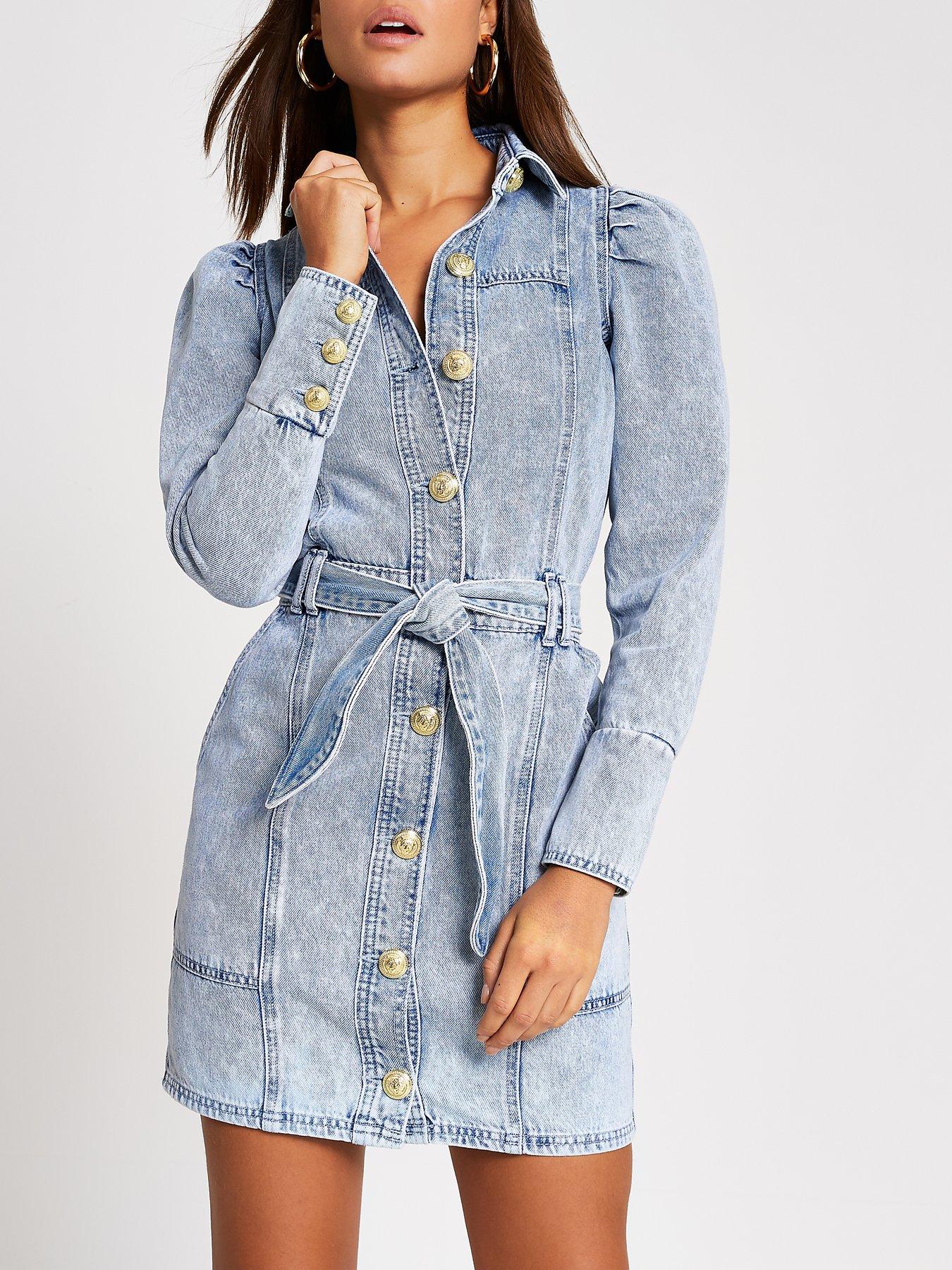 littlewoods denim dress