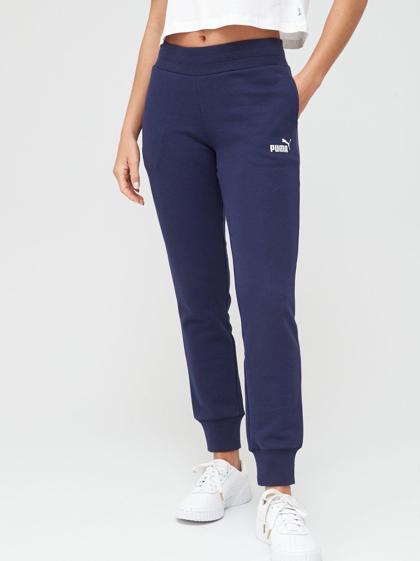 puma joggers navy