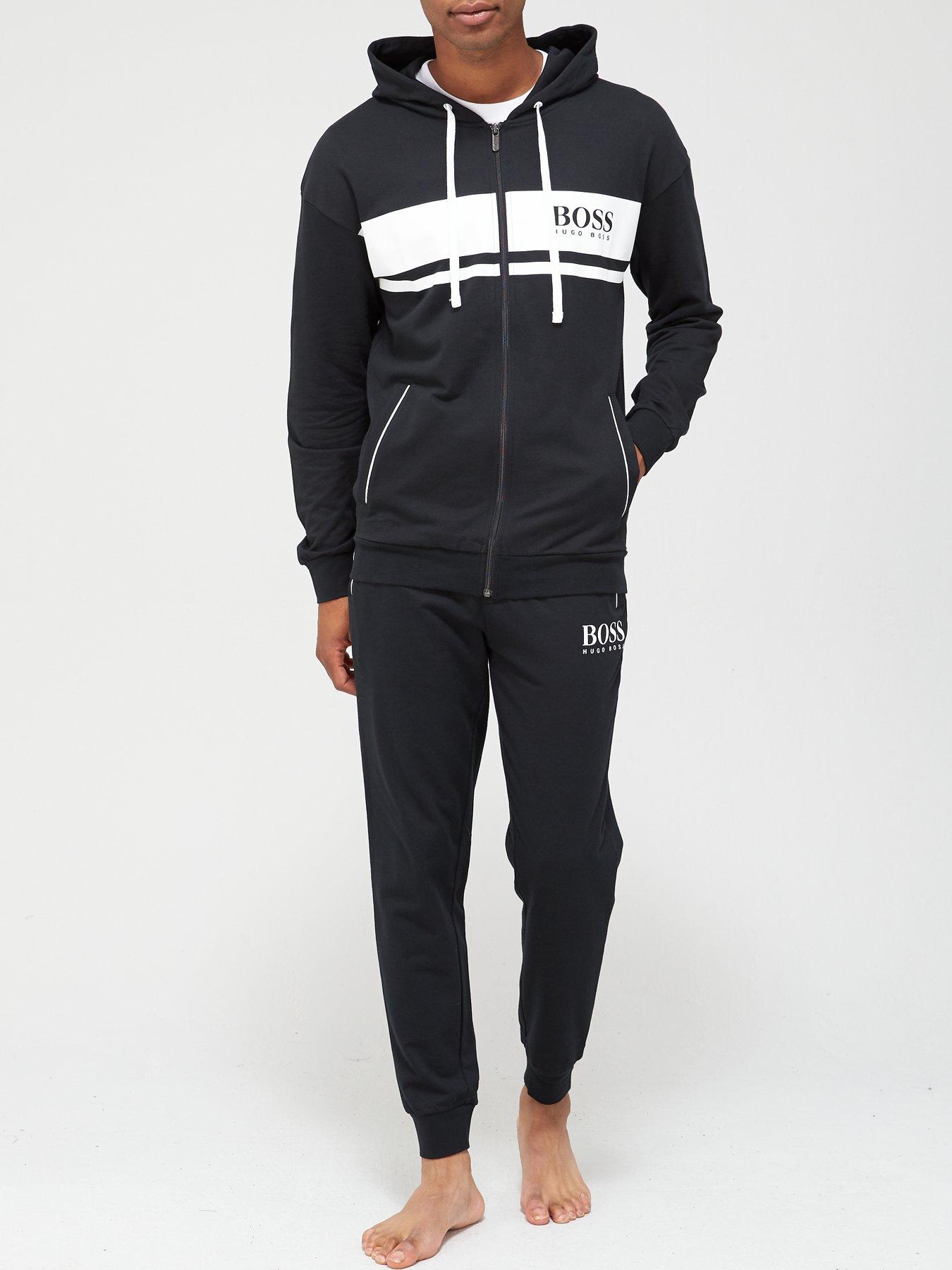 boss bodywear authentic tracksuit black