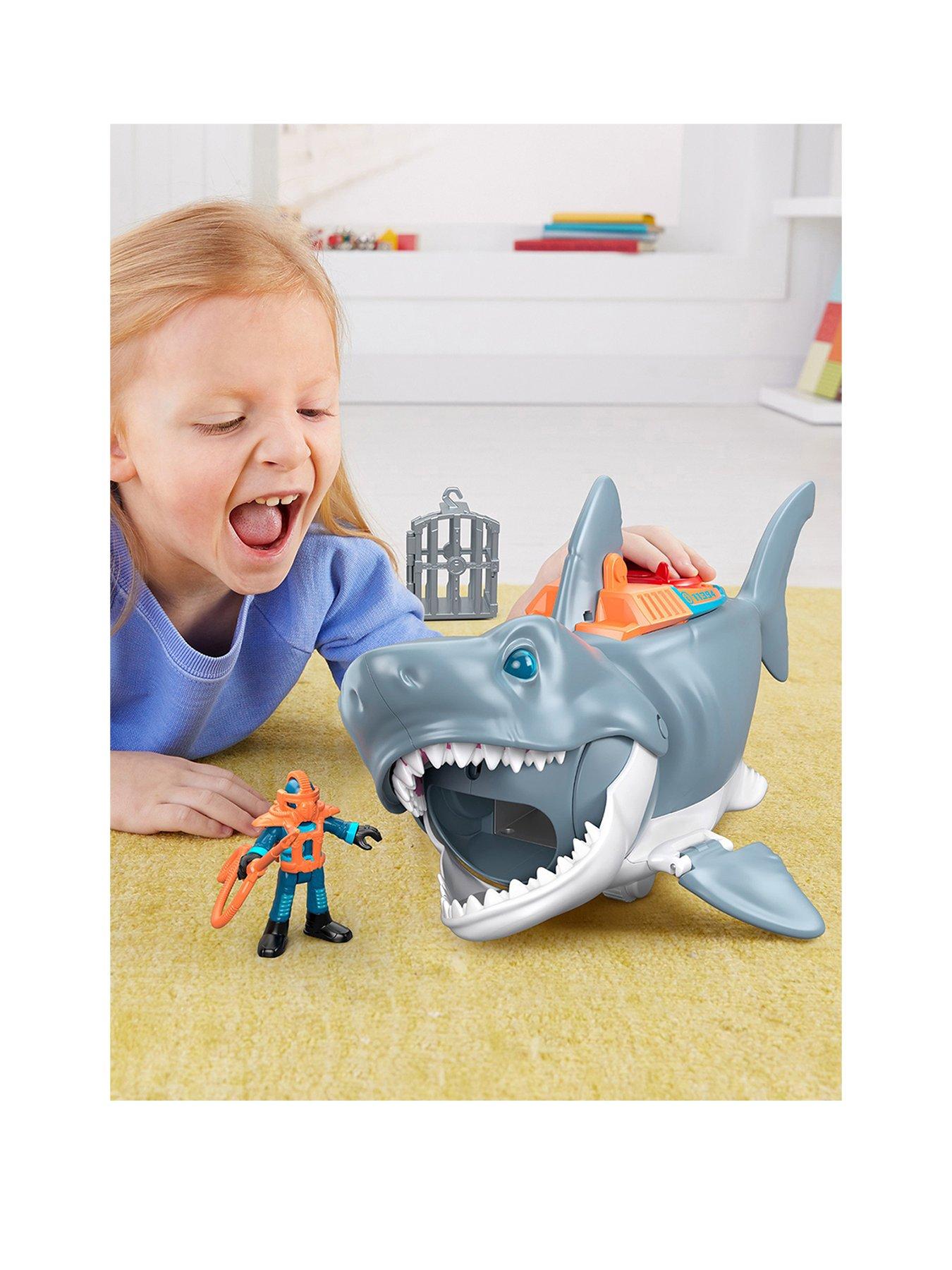 imaginext mega bite shark