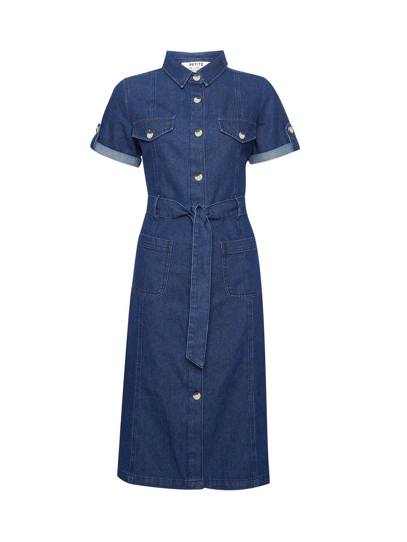 littlewoods denim dress