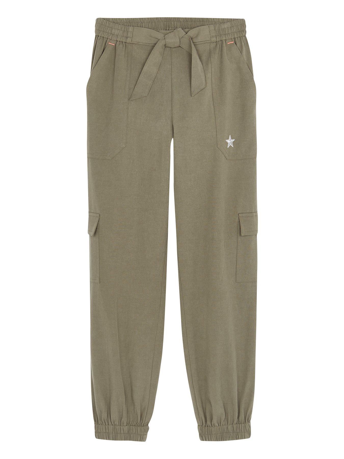 girls cargo joggers