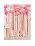  image of ginger-ray-blush-and-peach-birthday-balloon-and-fan-garland