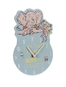 Very Roald Dahl The Bfg Mantel Clock Picture