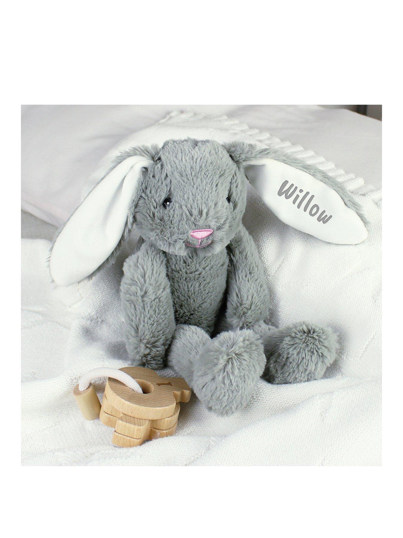 The Personalised Memento Company Personalised Plush Bunny