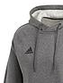  image of adidas-core-18-sweat-hooded-tracksuit-top-grey