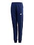  image of adidas-youth-core-18-sweat-hooded-tracksuit-bottoms-navy