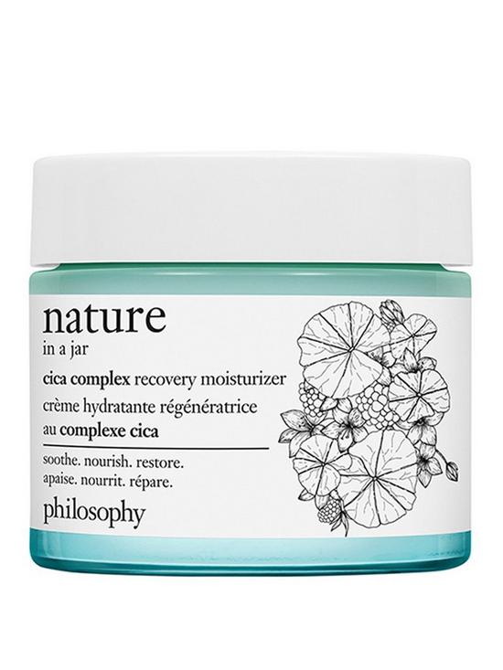 front image of philosophy-nature-in-a-jar-cica-complex-recovery-moisturiser-60ml