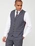  image of skopes-standard-witton-waistcoat-greyblue-check