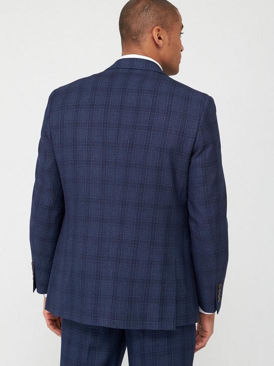 stillFront image of skopes-tailored-minworth-jacket-blue-check