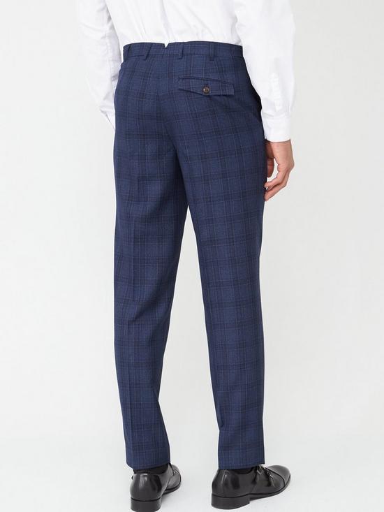 stillFront image of skopes-tailored-minworth-trousers-blue-check